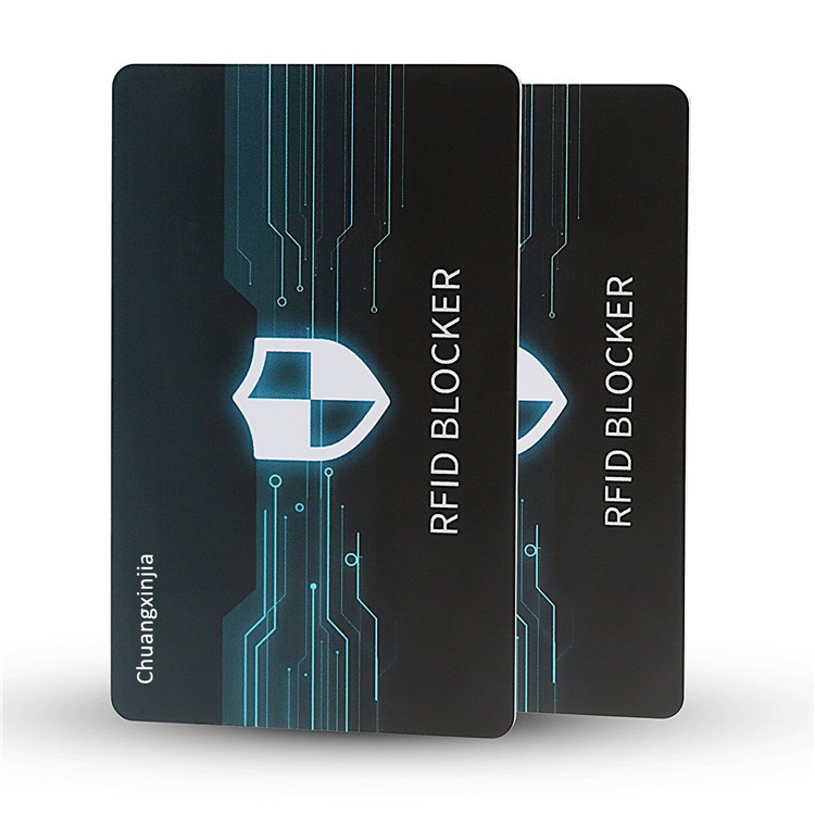 بطاقة حجب إشارة RFID ومانع سرقة بطاقات الائتمان RFID