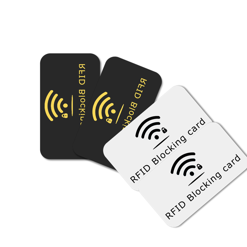 بطاقة حجب إشارة RFID ومانع سرقة بطاقات الائتمان RFID