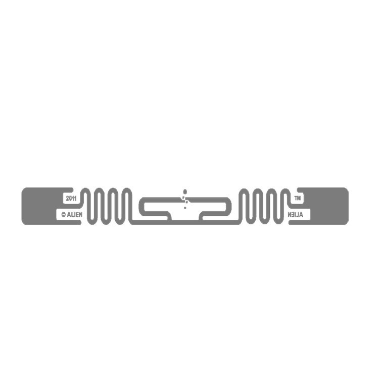 ملصق هوائي RFID UHF بحجم 94.8*8.15 مم لشريحة 9640 H3 H9
