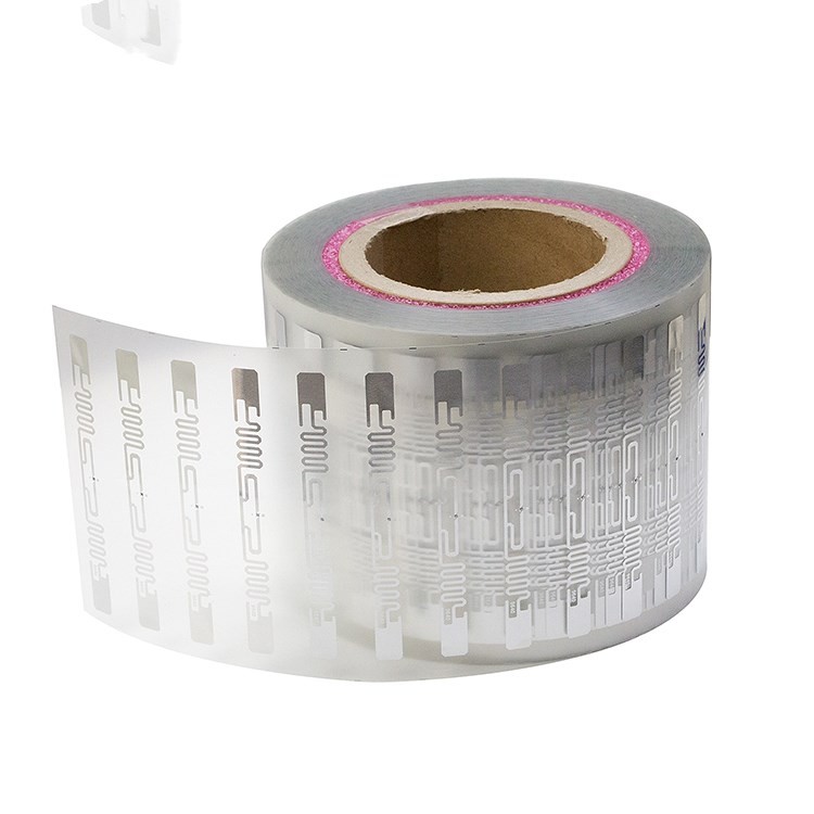 ملصق هوائي RFID UHF بحجم 94.8*8.15 مم لشريحة 9640 H3 H9