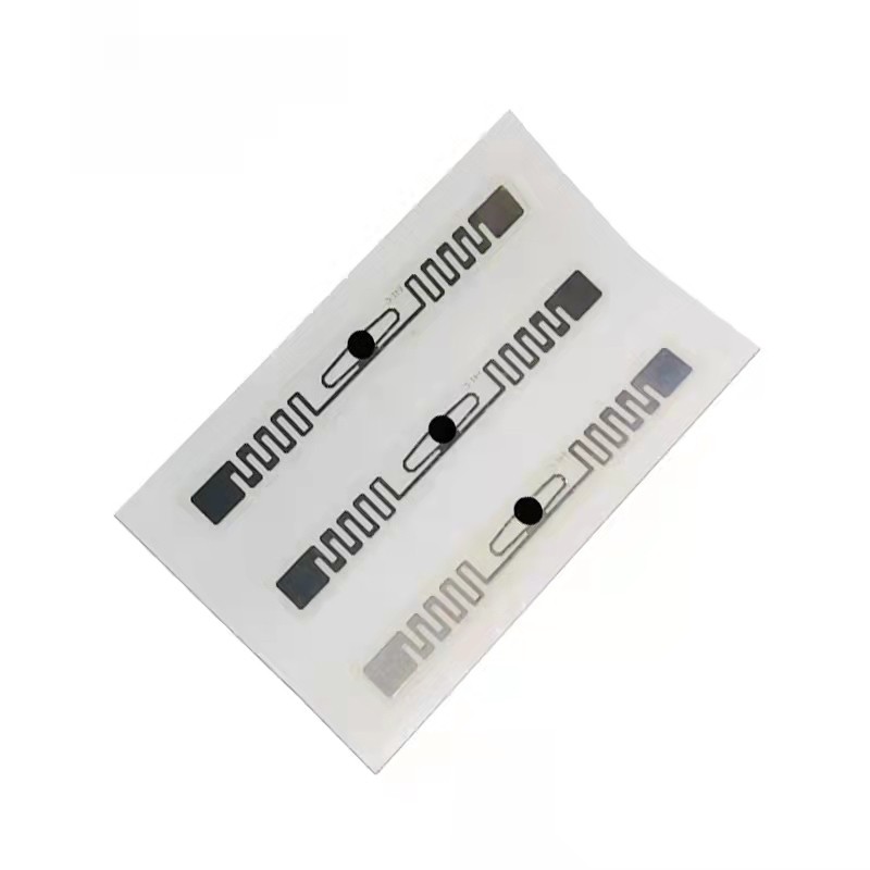 ملصقات بطاقات RFID طويلة المدى رخيصة الثمن، ISO18000 6C Inlay UHF RFID