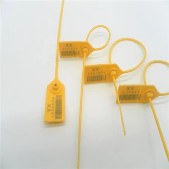 كابل UHF RFID من النايلون عالي التحمل مع قفل ذاتي وعلامة ختم بسحاب