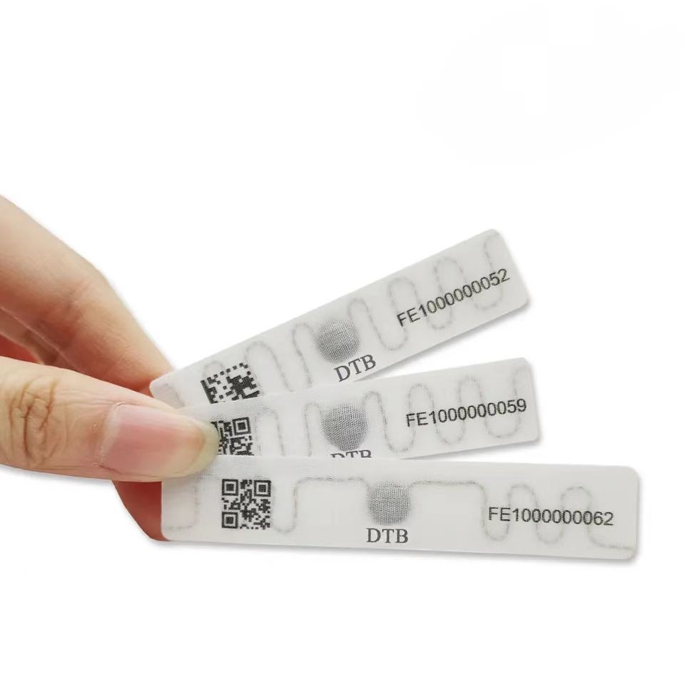ملصق غسيل قابل للغسل بتقنية Rfid Uhf، ملصق غسيل الأقمشة، ملصق الملابس