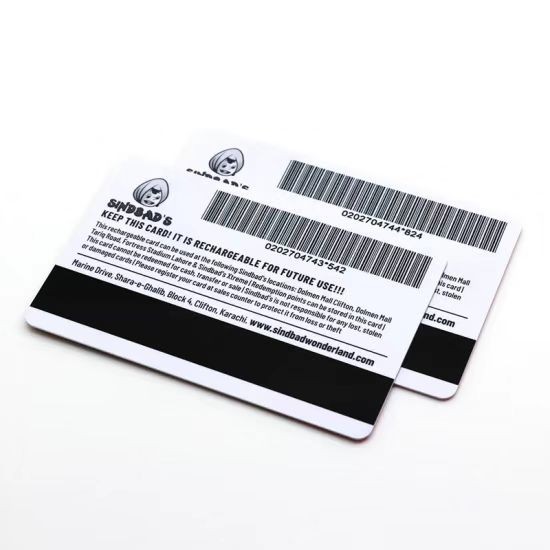 بطاقة RFID مغناطيسية مخصصة مطبوعة برمز شريطي بالأشعة فوق البنفسجية وبطاقة NFC