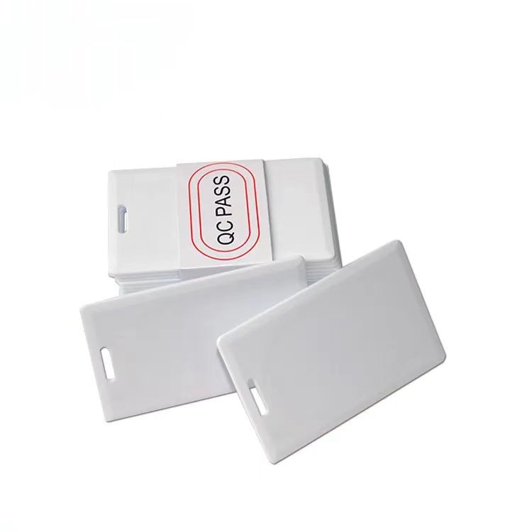بطاقة RFID سميكة على شكل صدفة، بطاقة مفتاح فندقية ذكية ABS RFID