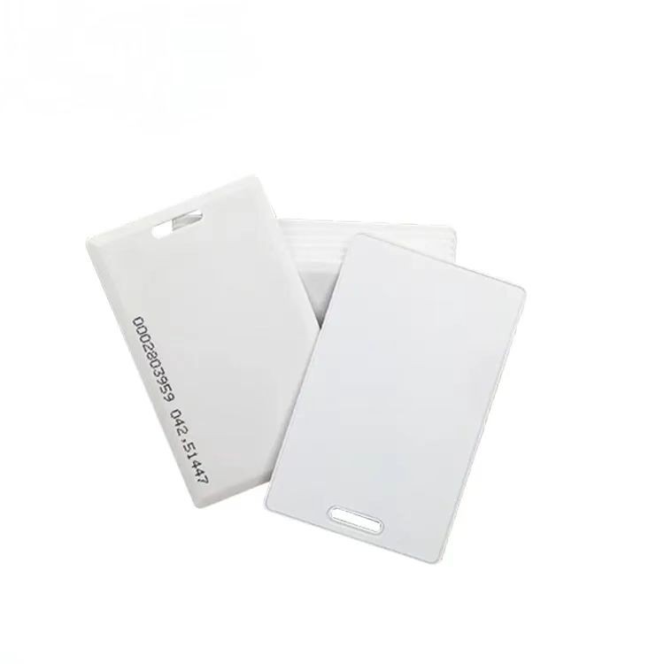 بطاقة RFID سميكة على شكل صدفة، بطاقة مفتاح فندقية ذكية ABS RFID
