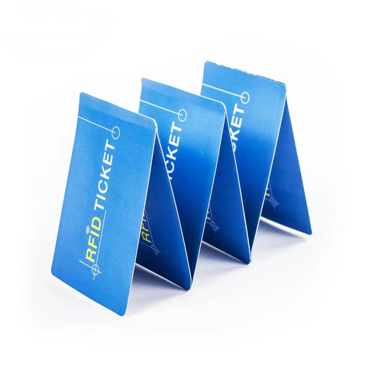 بطاقة ورقية صديقة للبيئة مزودة بشريحة RFID