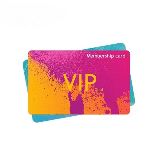 طباعة شعار مخصص من مادة PETG الصديقة للبيئة وبطاقة RFID NFC البلاستيكية