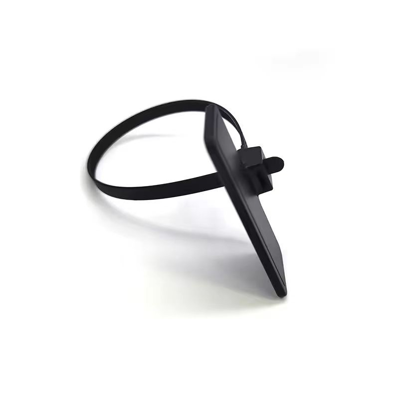 علامة ربط كابل UHF RFID قابلة لإعادة الاستخدام بتردد 860-960 ميجا هرتز لتتبع الحاويات أو تتبع أسطوانات الغاز