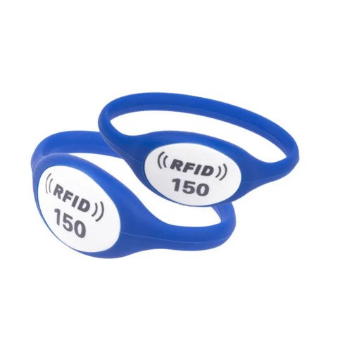 سوار NFC مقاوم للماء وقابل للبرمجة وقابل لإعادة الاستخدام من السيليكون بتقنية RFID للتحكم في الوصول