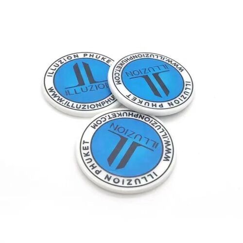 علامة عملة معدنية مخصصة ملونة 20 مم 22 مم 30 مم مترو ABS 13.56 ميجا هرتز 125 كيلو هرتز RFID رموز مترو الأنفاق