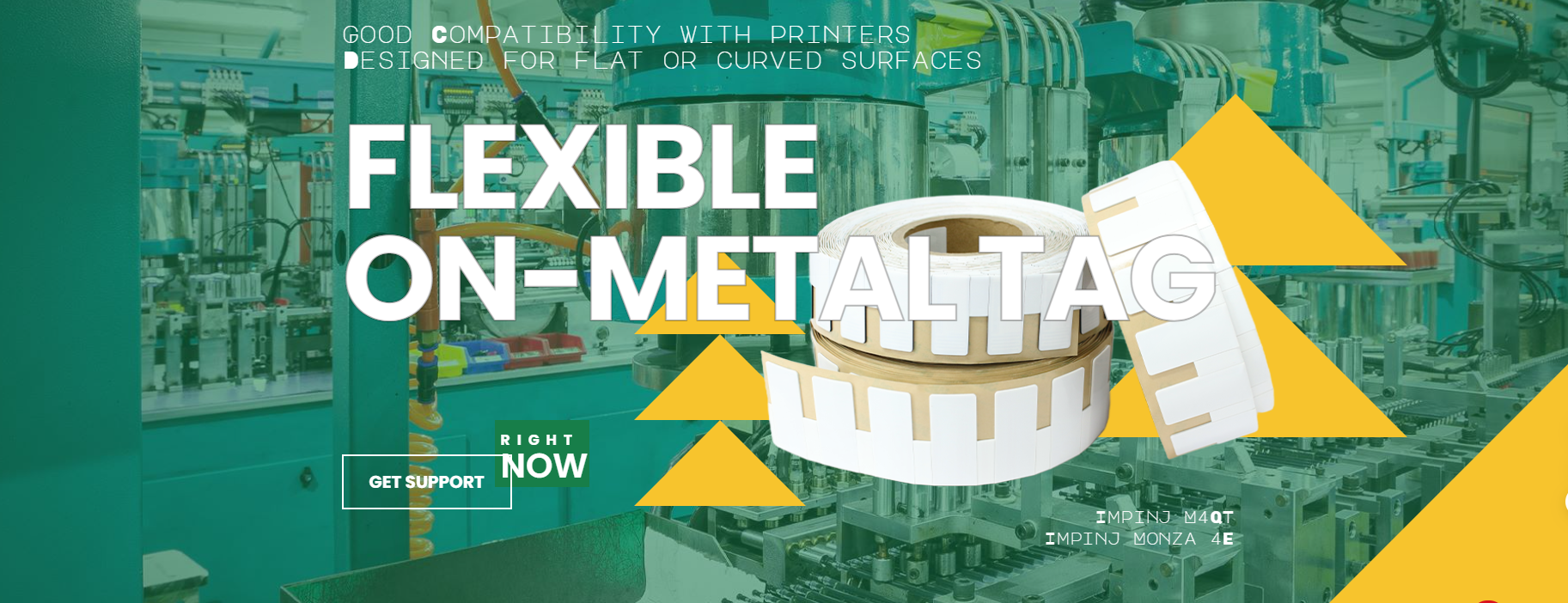 ملصق RFID المرن