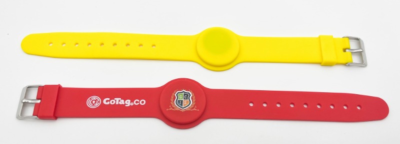 RFID silicone wristband