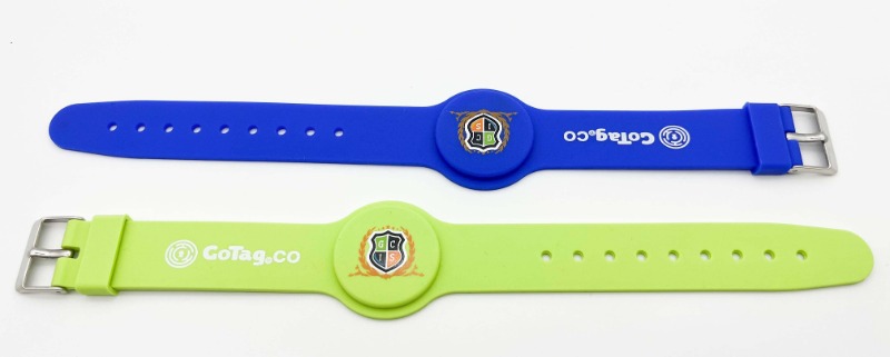 RFID adjustable silicone wristbands