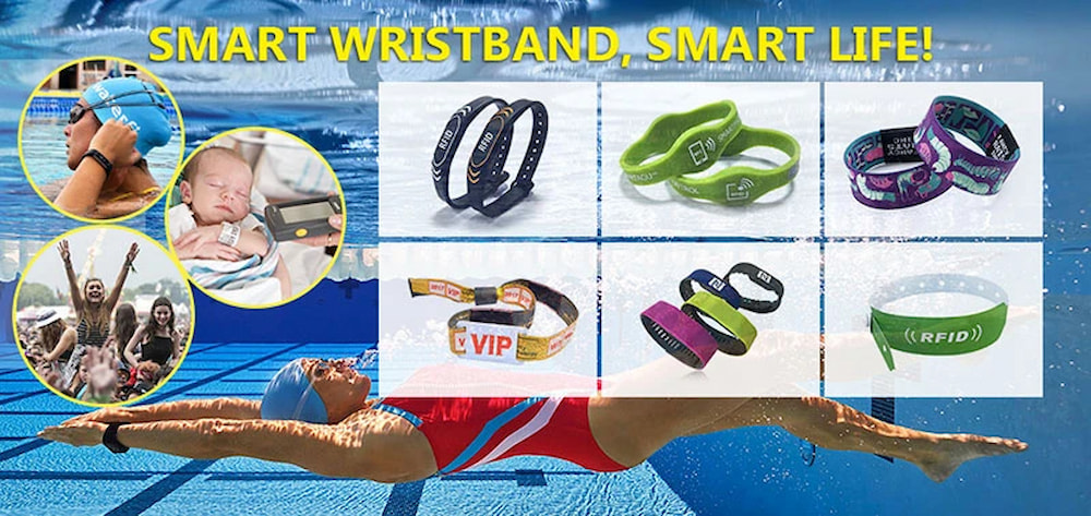 RFID wristband in water park