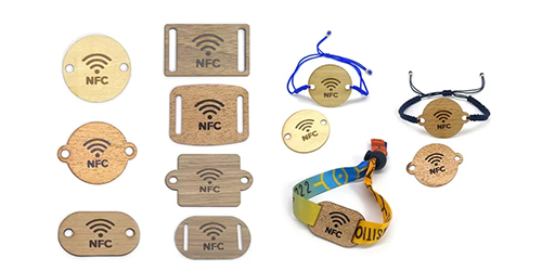 RFID wood card size