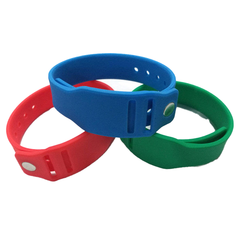 rfid silicone wristband for gym