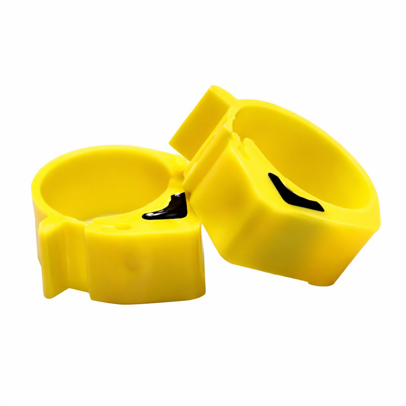 Durable RFID leg ring for animal identification projects
