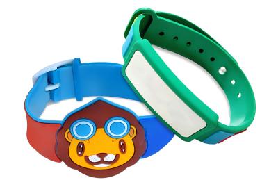 RFID silicone wristband for children entertainment center
