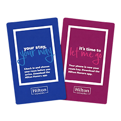 custom RFID hotel key card for guest rooms