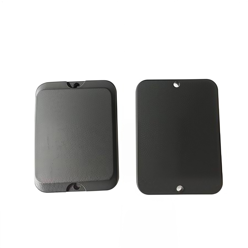 Close-up detail of High Temperature UHF On-metal RFID Tag industrial housing and chip structure