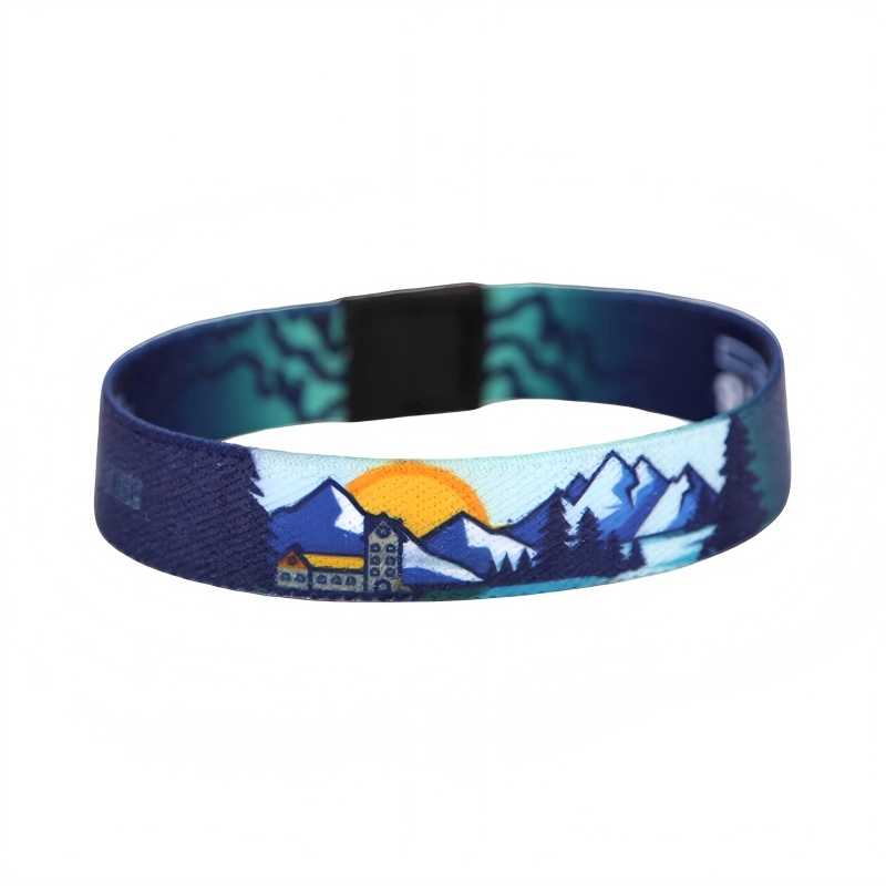 Reusable RFID elastic wristband for membership