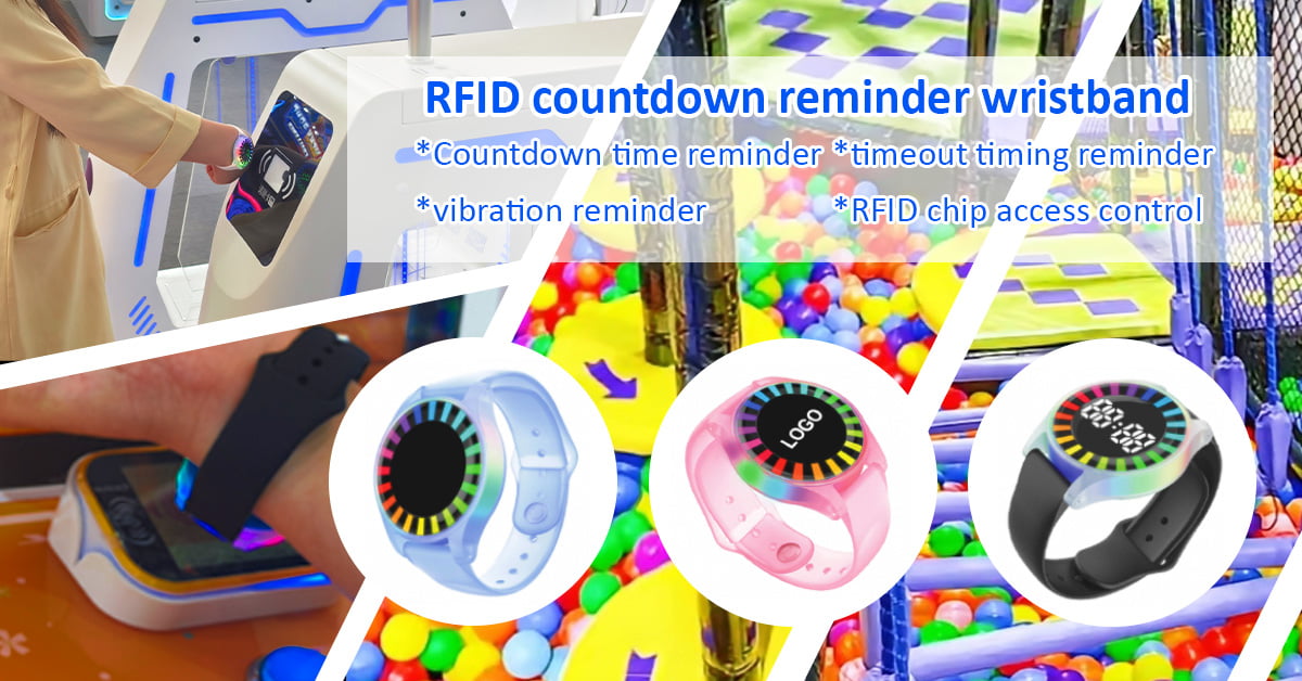 Meihe rfid countdown wristband