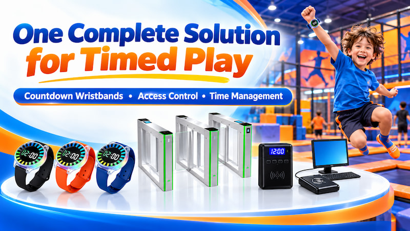 indoor playground time management system