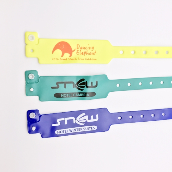 Disposable PVC Wristband For Hospital