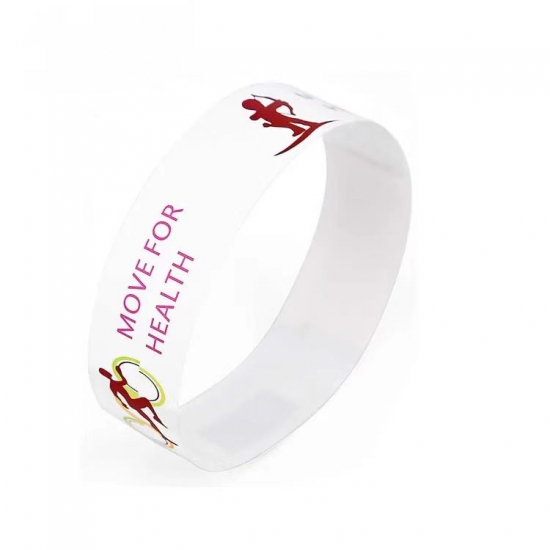 Vinyl PP Synthetic Paper Wristband
