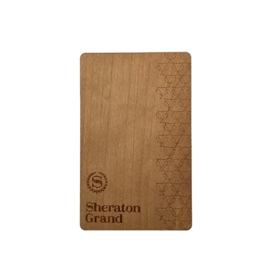 بطاقة خشبية RFID صديقة للبيئة