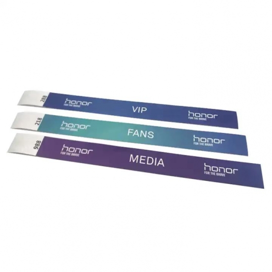 Tickets Disposable Wristband