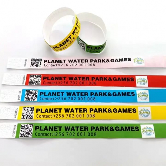 Disposable Paper Tyvek Wristbands
