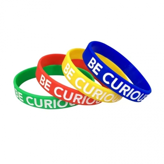 Printed Engraved Silicone Wristbands