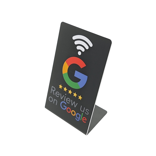  google review NFC Menu Stand