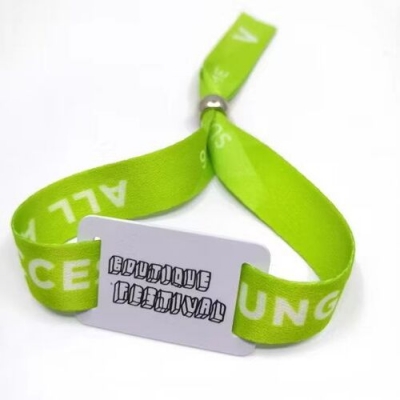 RFID Polyester Wristband للأحداث