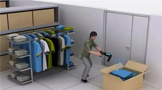 تطبيق إدارة مستودعات ملابس RFID Technology