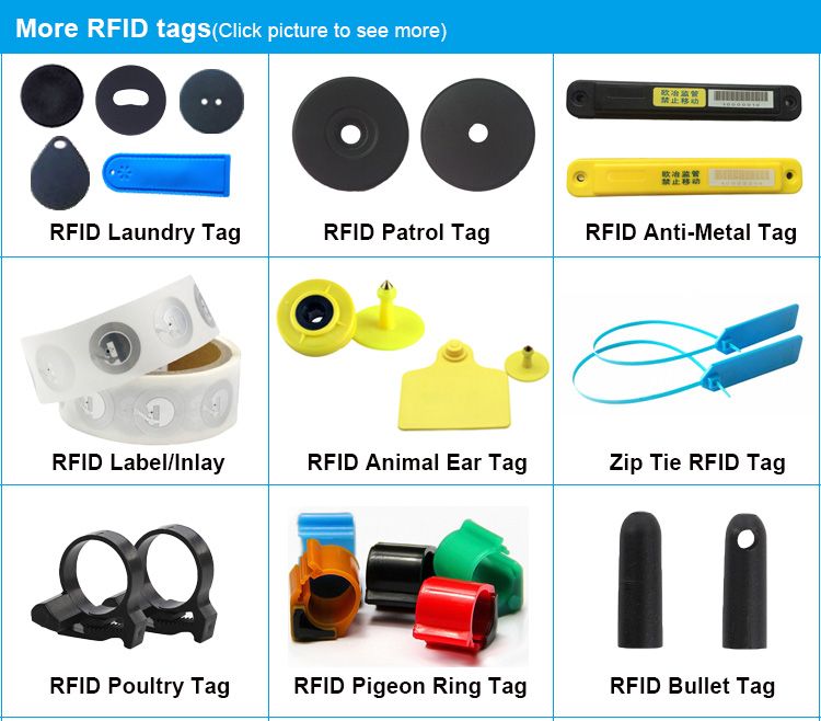 8 أشكال مشتركة وتطبيقات UHF RFID علامات