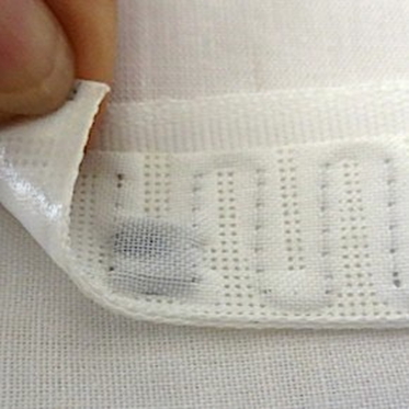 نايلون fabic rfid الغسيل العلامة ، rfid النسيج الغسيل العلامة
